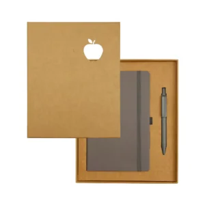 appeel a5 notebook and maxema dot recycled pen italian gift sets