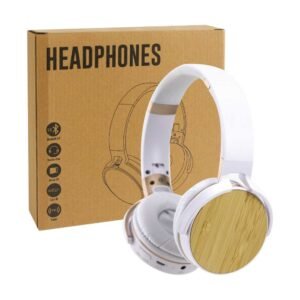 bluetooth headphone 5.0 with microphone, fm radio & card slot