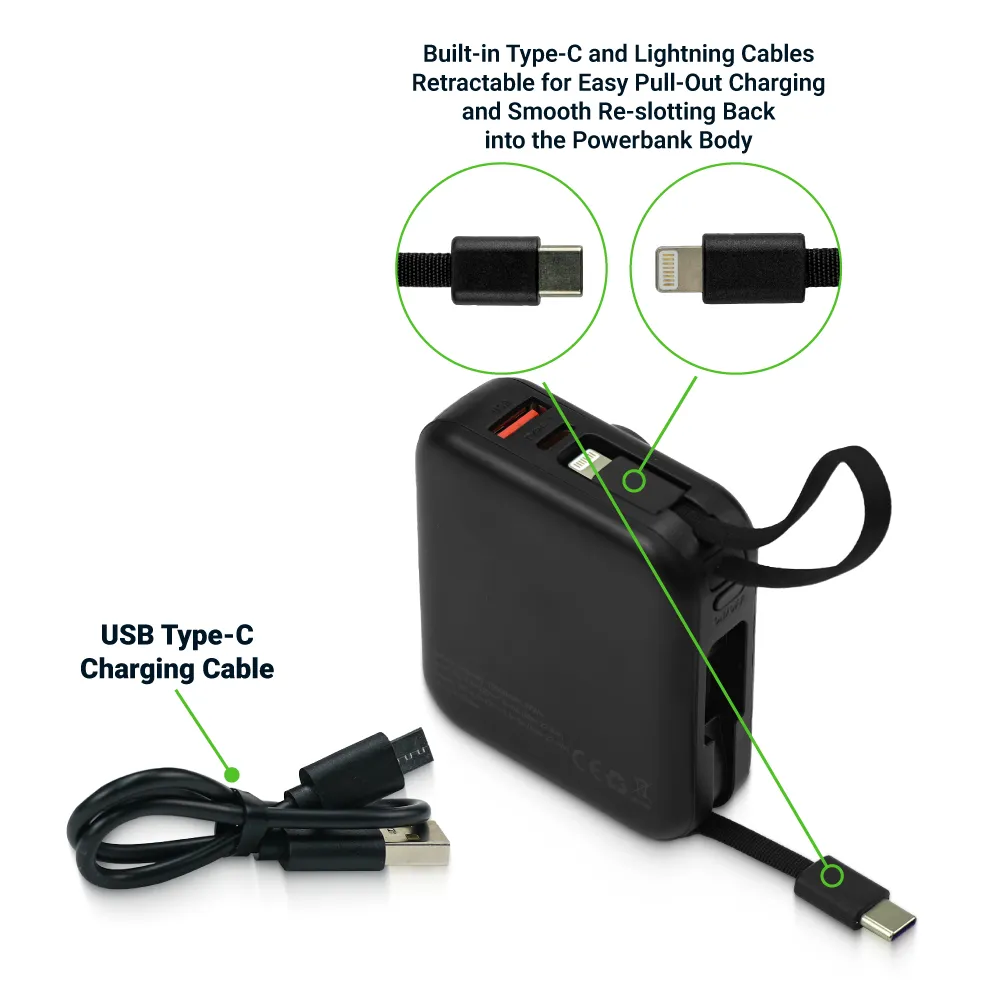 fast charging digital power bank 38.5wh with built in type c – 10,000 mah fast charging digital power bank 38.5wh with built in type c – 10,000 mah