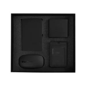 office gift sets in a black cardboard gift box