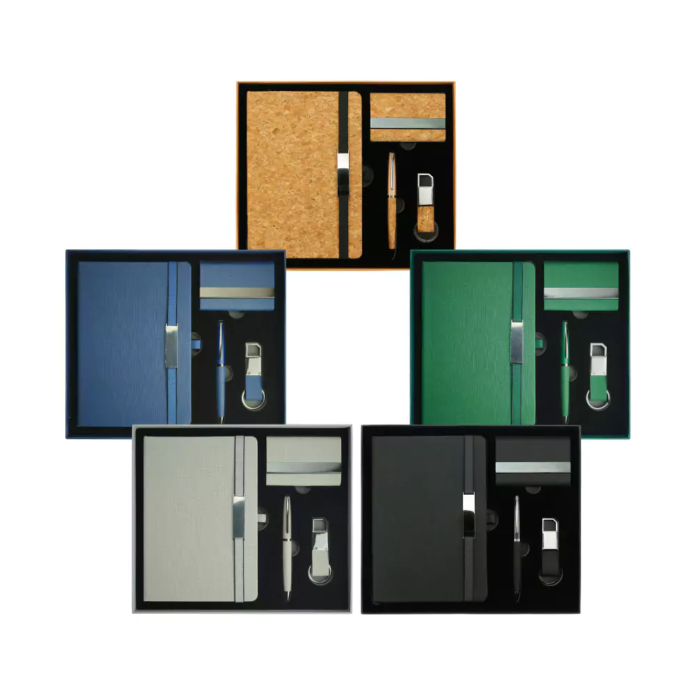 office gift sets with notebook, pen, card holder, keychain office gift sets with notebook, pen, card holder, keychain