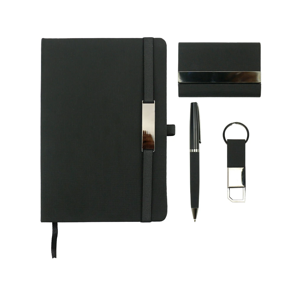 office gift sets with notebook, pen, card holder, keychain office gift sets with notebook, pen, card holder, keychain
