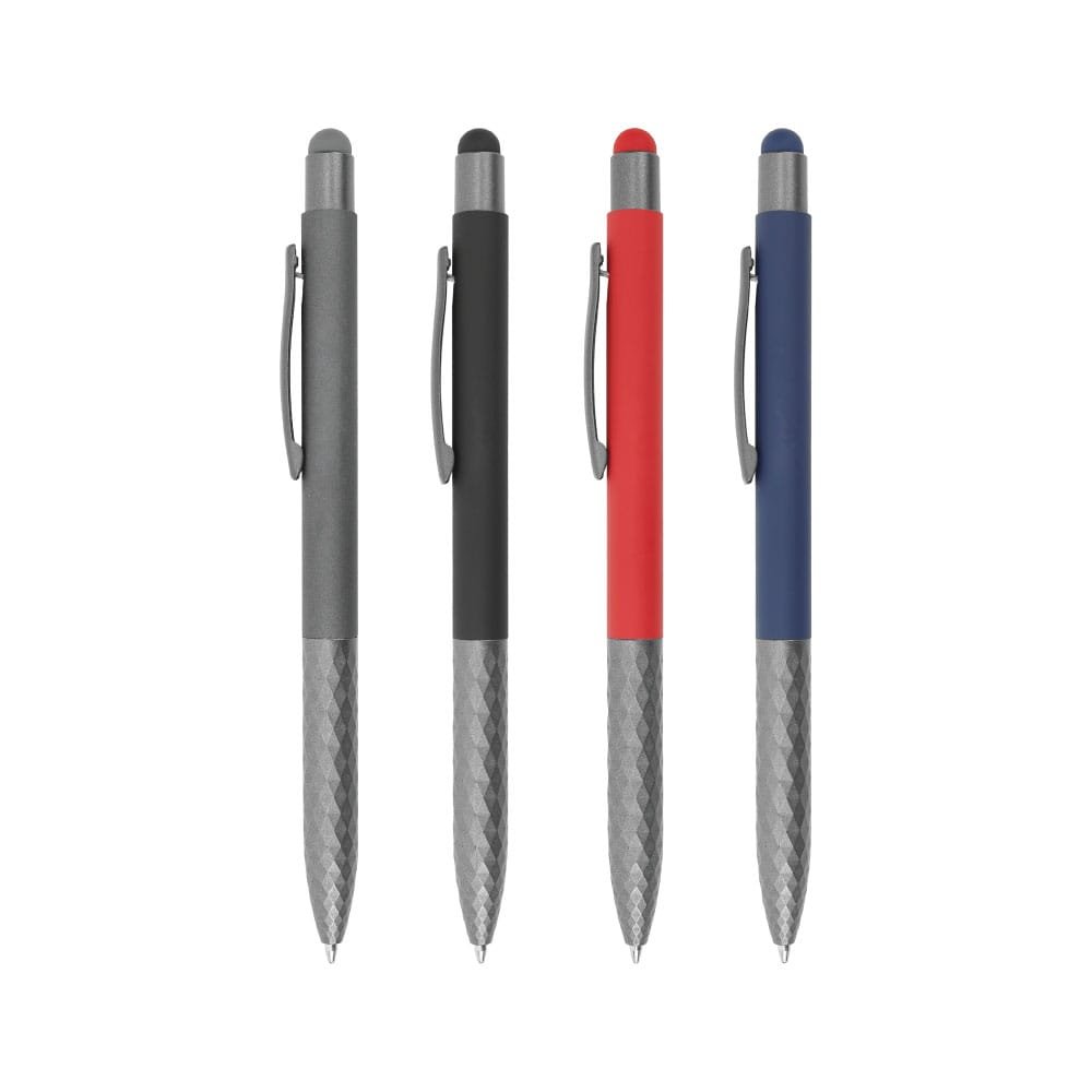 stylus metal pens with textured grip stylus metal pens with textured grip